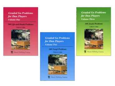 Graded Go Problems for Dan Players, Volumes 1-3