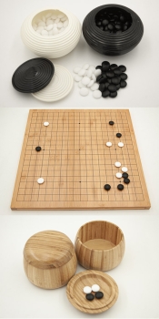 20 mm Bamboo Board, printed / Yunzi Stones / Bamboo Bowls