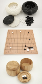 13mm Beech Veneer Board, magnetic hinge / Yunzi Stones / Bamboo Bowls