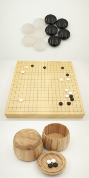 50 mm Shinkaya Board / Achart Stones / Bamboo Bowls