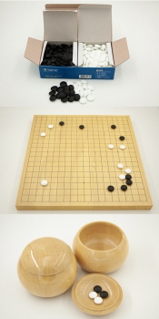 30 mm Shinkaya Board / 8x21,5 mm Glass Stones / Shinkaya Bowls