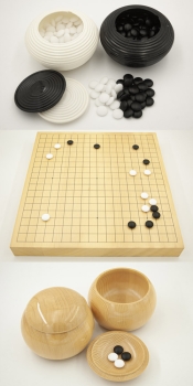 50 mm Shinkaya Board / Yunzi Stones / Shinkaya Bowls