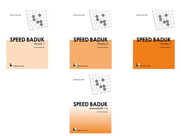Speed Baduk Set, Vol. 01-03 + Answerbook