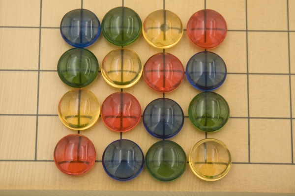 Colored Go Stones